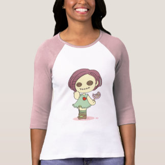 T-shirt chemise mignonne de zombi