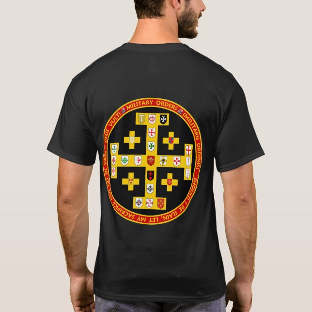 T-shirt Chemise militaire de joint d'ordres (Dos)