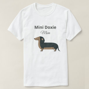 T-shirt Chemise Mini Doxie Maman Cadeau Wiener Miniature