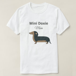 T-shirt Chemise Mini Doxie Maman Cadeau Wiener Miniature