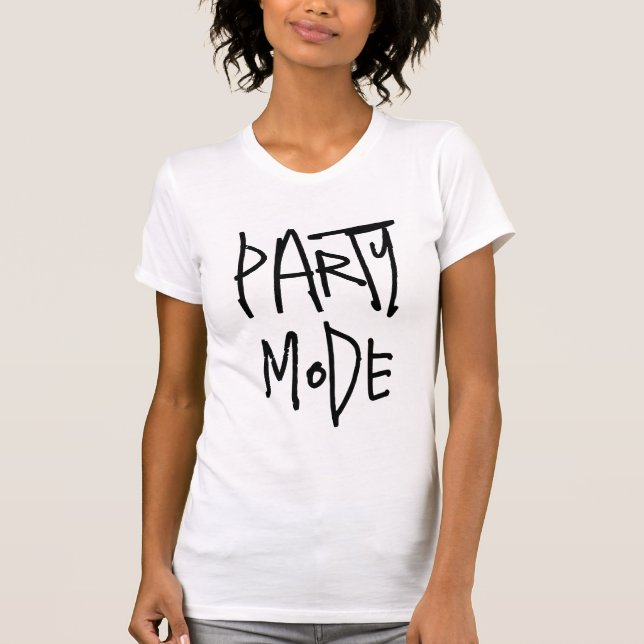 T-shirt Chemise mode fête unique (Devant)