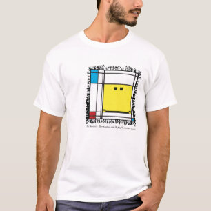 T-shirt chemise mondriaque