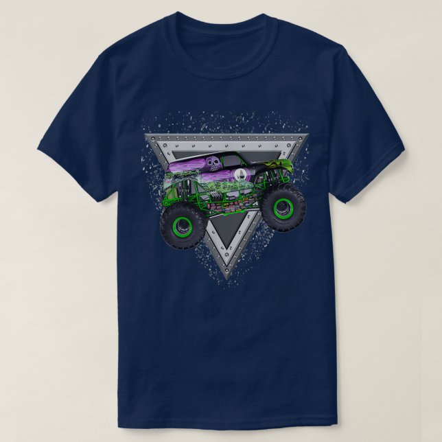 T-shirt Chemise Monster Truck pour jeunes Adultes de l'amp (Design devant)