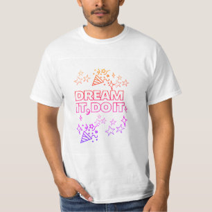 T-SHIRT CHEMISE MOTIVÉE