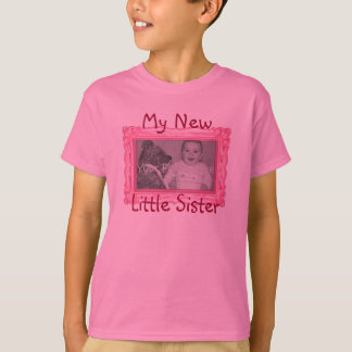 T-shirt Chemise "My New Little Sister"
