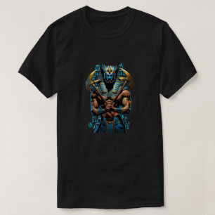 T-shirt Chemise mythologique égyptienne Horus & Anubis - P