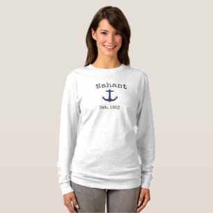 T-shirt Chemise Nahant Massachusetts pour femmes