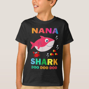 T-shirt Chemise Nana Shark, Cadeau de la fête des pères de