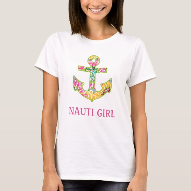 T-shirt Chemise nautique de la femme (Devant)