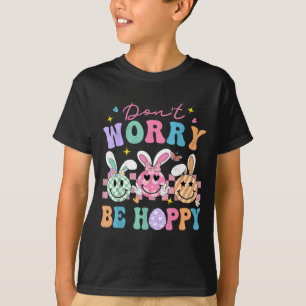 T-shirt Chemise Ne T'inquiète Pas Hoppy Rétro Sourire