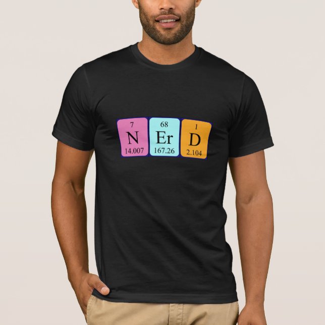 T-shirt chemise nerd (Devant)