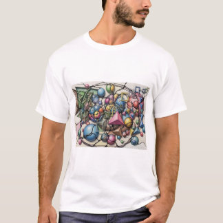 T-shirt Chemise Neurographique Artistic Sphère Géométrique