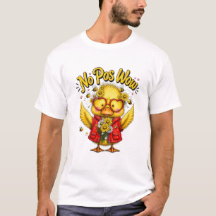 T-shirt Chemise No Pos Wow Mignon Canard Animal Drôle Ka