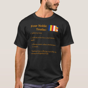 T-shirt Chemise noble de quatre vérités