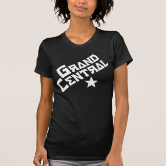 T-shirt Chemise noire avec le logo blanc