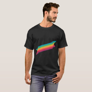 T-shirt chemise noire de la bannière 4x