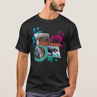 T-shirt Chemise noire MooDeng