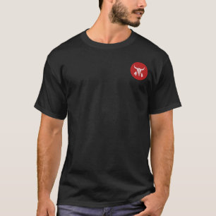 T-shirt Chemise noire Red Ghost Dance Buffalo