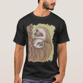 T-shirt Chemise noire Sloth and Baby