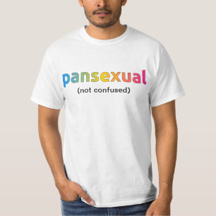 T-shirt Chemise (non confuse) Pansexual