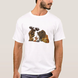 T-shirt Chemise nord-américaine de bande de cruche
