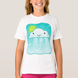 T-shirt Chemise nuageuse brillante