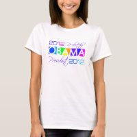 Chemise OBAMA 2012 - choisir style & couleur