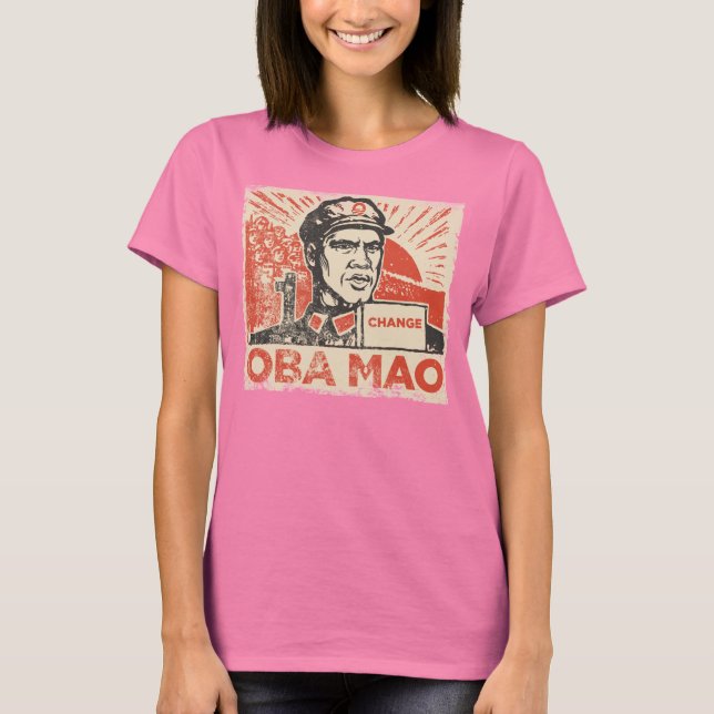 T-shirt Chemise ObaMao (Devant)