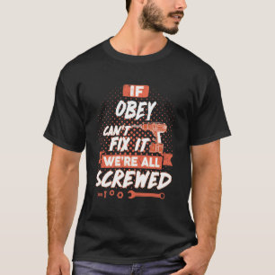 T-shirt Chemise OBEY, Chemises de famille OBEY