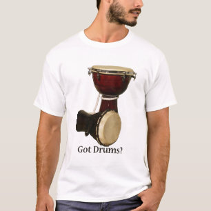 T-shirt Chemise obtenue de coutume de tambours
