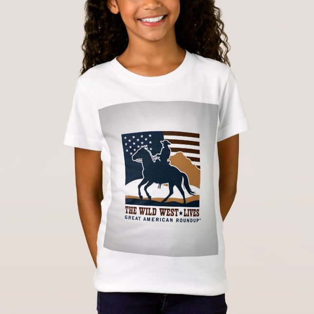 T-Shirt chemise occidentale mens, chemise occidentale masc (Devant)