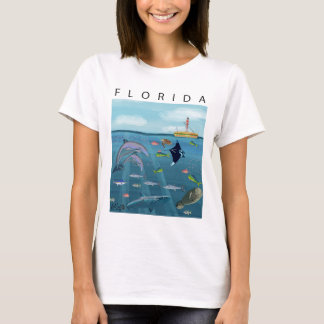 T-shirt Chemise Océanique Floride