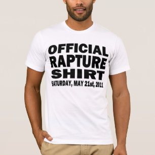 T-shirt Chemise officielle d'enchantement le 21 mai 2011
