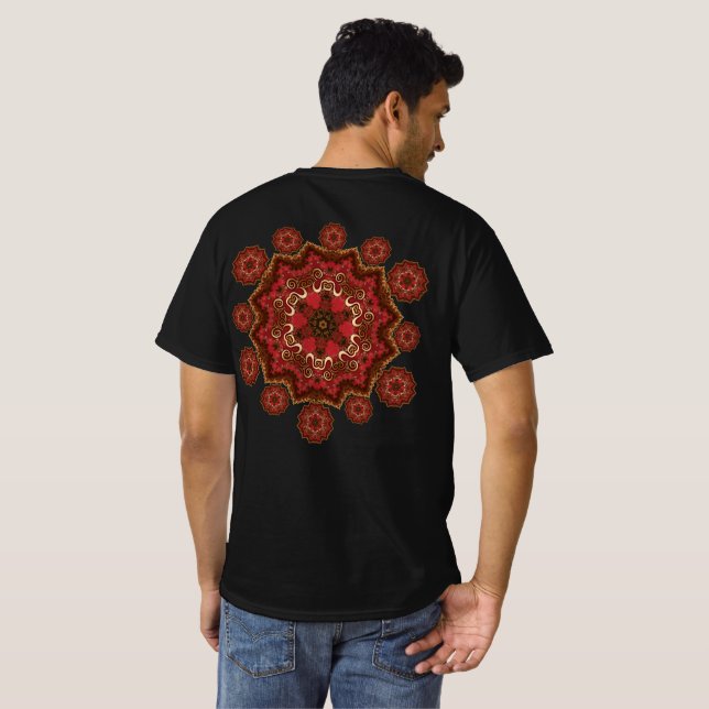 T-shirt Chemise Omadelik géométrique (Dos entier)