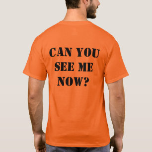 T-shirt Chemise orange de Salut-force : "POUVEZ-VOUS ME