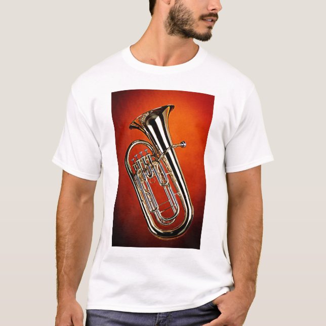 T-shirt Chemise orange de tuba de Spotlght (Devant)