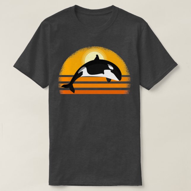 T-shirt Chemise Orca Killer Whale 3 (Design devant)