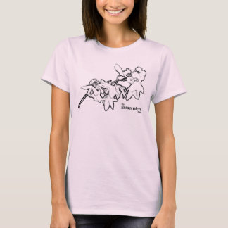 T-shirt Chemise orchidée biologique