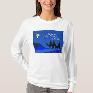 T-shirt Chemise orientale de Noël d'étoile