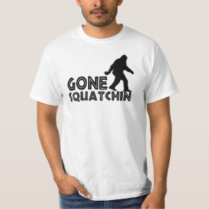 T-shirt Chemise originale allée de conception de Squatchin