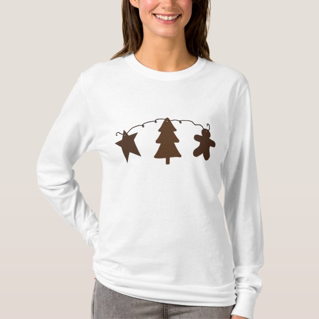 T-shirt Chemise ornementale primitive (Devant)