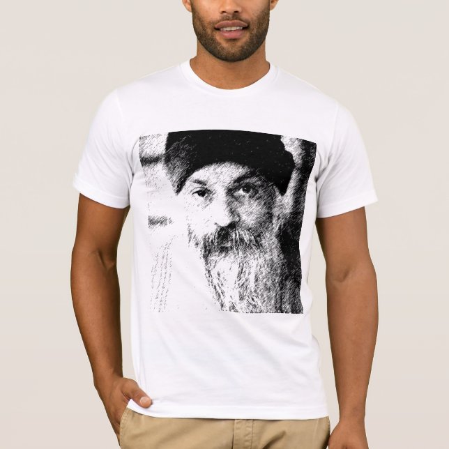 T-shirt chemise osho méditation spirituelle (Devant)