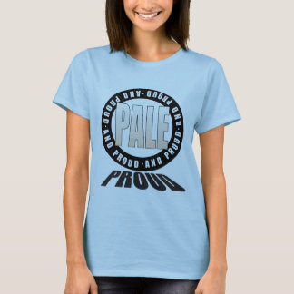 T-shirt Chemise pâle et fière