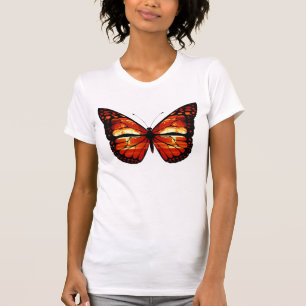 T-shirt Chemise papillon champignon atomique
