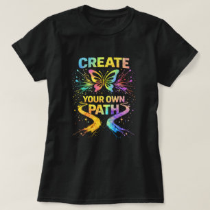 T-shirt Chemise Papillon Create Your Own Path 0047717
