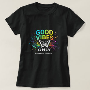 T-shirt Chemise Papillon Good Vibes Only 0047710