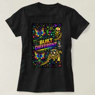 T-shirt Chemise Papillon TEESCO Graffiti Papillon 0047837