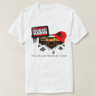T-SHIRT CHEMISE PAR RADIO DE LOGO DE VIEILLE ÉCOLE DE