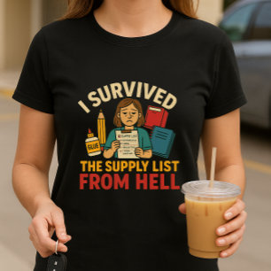 T-shirt Chemise Parente De Retour À L'École; Parent Amusan