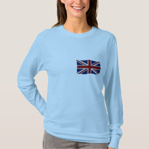 T-shirt Chemise patriotique britannique UNION JACK BRITISH